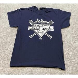 No Place Like Home T-Shirt for New York Baseball Yankees , Mets Size Large